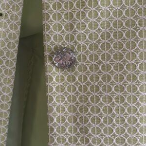 Vintage swing coat. Celery green. Great buttons.